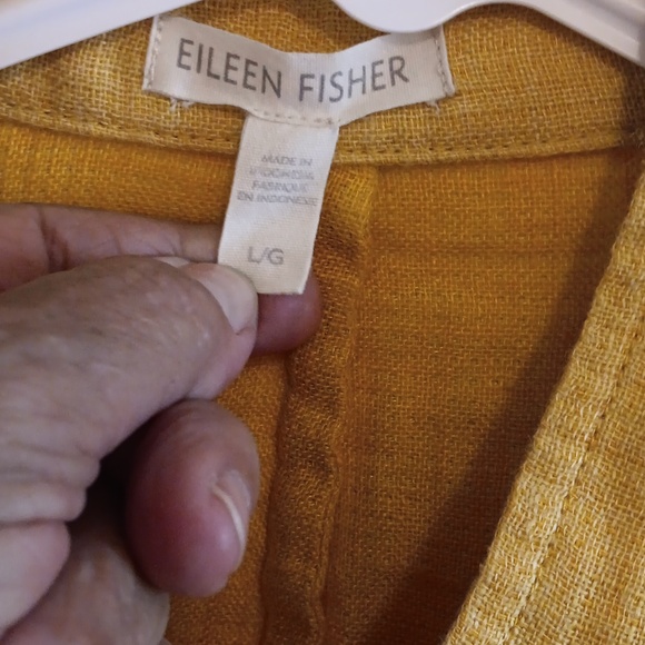 Eileen Fisher jacket linen - Picture 2 of 6